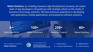 Comprehensive Guide On Insurance App Development Solutions