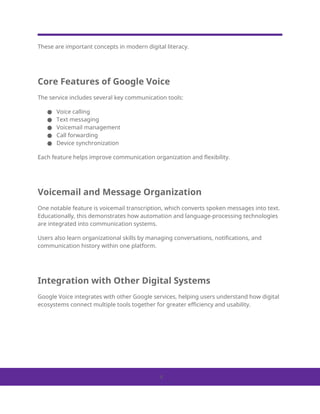 Comprehensive Guide To Google Voice for Communication.docx