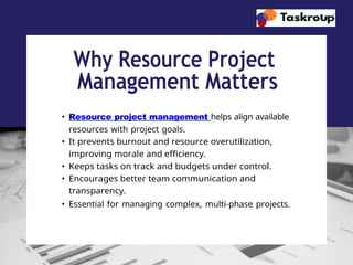 Comprehensive Guide to Project Management Resources | DOCX