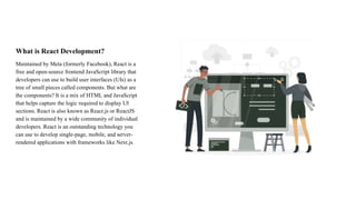 Comprehensive Guide to React Development 2022.pptx