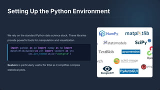 Comprehensive Univariate Exploratory Data Analysis with Python | PDF