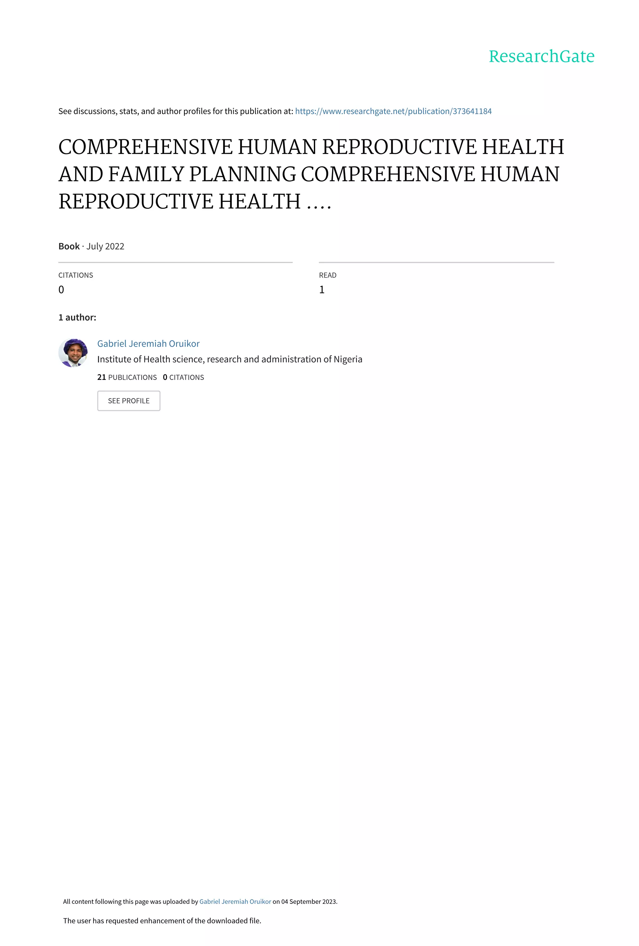 Human Reproductive Health | REPRODUCTIVE RIGHTS ARE HUMAN RIGHTS – MSAV