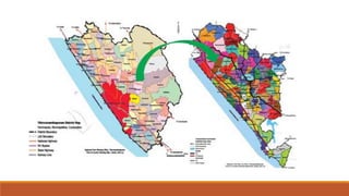 Compressive Mobility Plan Map Comprehensive mobility plan for thiruvananthapuram | PPTX