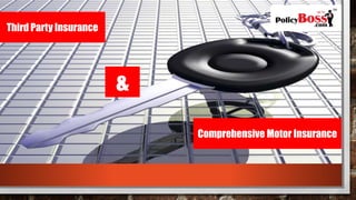 Third Party Insurance
&
Comprehensive Motor Insurance
 