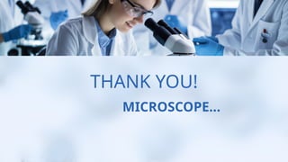 THANK YOU!
MICROSCOPE…
 