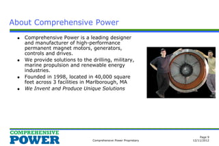 Comprehensive Power TeraTorq Drive and Control modules | PDF