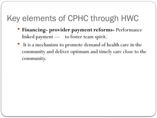 Comprehensive primary health care in community health nursing | PPTX