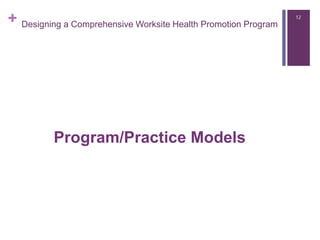 What is a Comprehensive Workplace Health Management Program? with ...