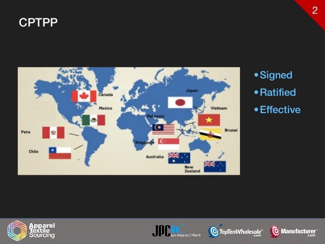 The Comprehensive Progressive Trans Pacific Partnership Cptpp And