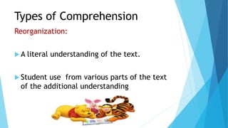 Comprehensive Comprehension Comprehensive reading | PPTX