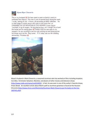 117
duration,subclinical seizures.AnEEG priorto startingCBD showedsubclinicalseizure activityevery10
secondsduringthe day,and 2 to 3 timesmore frequentatnight.Despite trying17pharmaceuticals,the
ketogenicdiet,acupuncture,chiropractic,cranial sacral therapy,energywork,andotherherbal
treatments,nothingworked.Because of the extreme frequencyof hisseizures,Zaki hashadliterally
hundredsof thousandsof seizuresinhislifetime,andhasexperiencedside effectsfrommedicationslike
crampingbodypains,hairloss,bone loss,abnormal weightgain,aggression,andmore.The nightbefore
CBD oil was firststarted,Zaki had200 seizures.The nighthe started,he didn’thave any.OnOctober1st
,
2012, three monthsintoCBDoil treatment,Zaki hadanotherEEG. The 24-hour testshowedonly12
subclinical seizuresthe entire time,anamountwhichnormallywouldoccurinonlytwominutes.Asthe
testimonialends,“He isalmostoff of pharmaceuticals.He is happy,healthy,atthe time of thiswriting9
monthsseizure free,enjoyingbeingaboy,scaringme on hisbike andskateboard!Itis fantastic.He has
an opportunityatlife now.”
An October23, 2013 article describedthe celebrationof Zaki’sone-yearanniversaryof being
seizure free (http://www.csindy.com/coloradosprings/10-year-old-is-seizure-free-after-one-year-of-
cannabis-oil/Content?oid=2779991).
AnotherstoryfeaturesEmily,whowasdiagnosedwithacatastrophicformof epilepsyknownas
infantile spasmsatsix monthsof age
(http://theroc.us/index.php?option=com_k2&view=item&id=11:emilys-journey&Itemid=276).She had
between300-400 seizuresaday at worst(heraverage was 50-100), andevenwith14 attempted
medicationsandaspecial diet(likelythe ketogenicdiet), nothinghelped.Emily’smotherlearnedof the
successCharlotte andZaki experiencedwithDravetandDoose syndrome,andwasencouragedtotry
CBD treatmentforEmily.Withlittle time toprepare,Emily’sfamilymovedtoColoradowiththe helpof
Realmof Caring.The poston Emilyendsassuch:
 