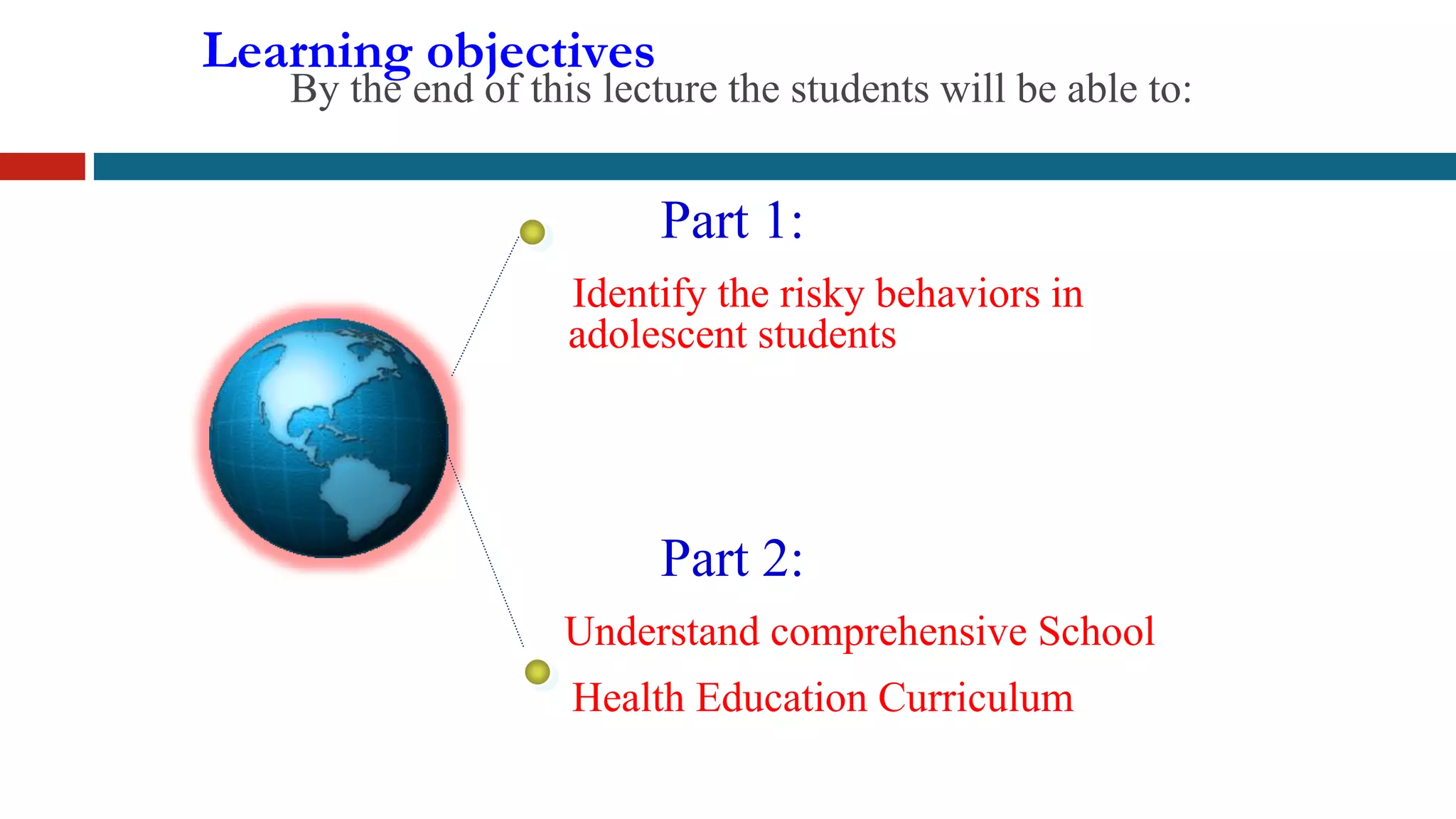 Comprehensive school health education | PDF