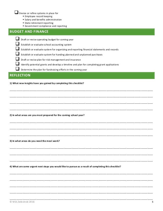 work readiness checklist
