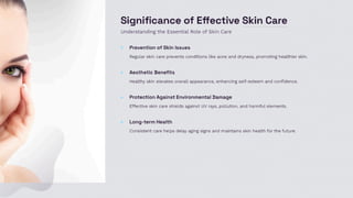 Essential Guide to Skin Care: Tips for Healthy and Radiant Skin | PDF