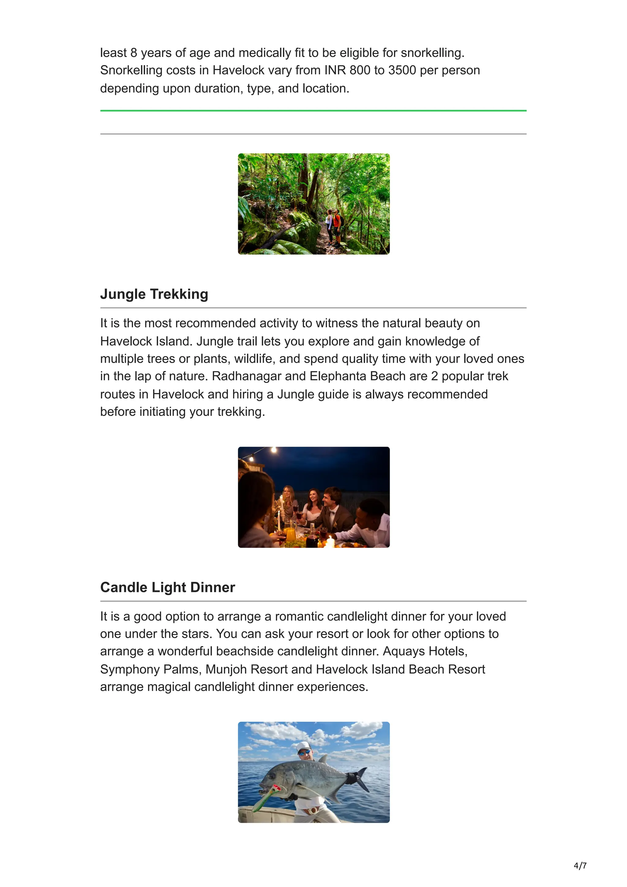 Comprehensive Travel Guide to Havelock, Andaman Islands | PDF