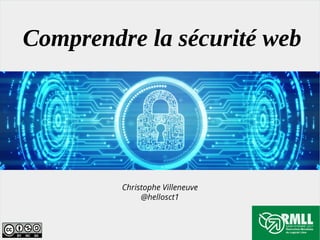 Comprendre la sécurité web
Christophe Villeneuve
@hellosct1
 