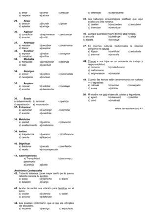 Comprensión de lectura | PDF