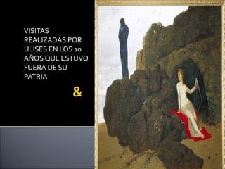 VISITAS REALIZADAS POR ULISES EN LOS 10 AÑOS QUE ESTUVO FUERA DE SU PATRIA