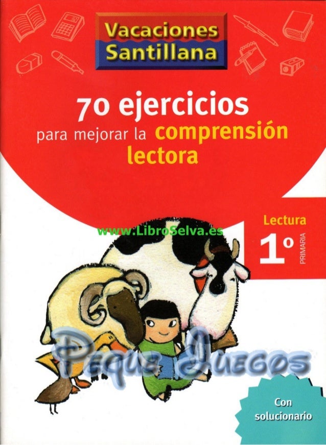 comprension lectora nivel e santillana comprension lectora nivel e santillana