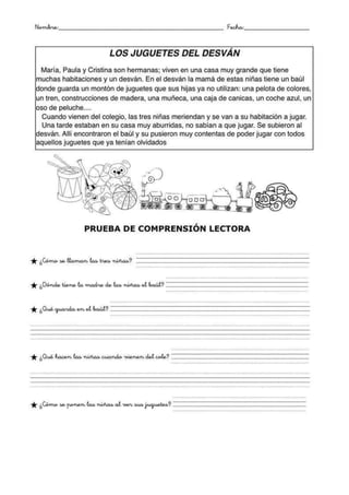 Comprensión lectora