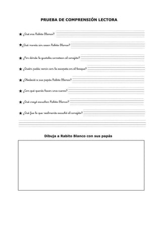 Comprensión lectora