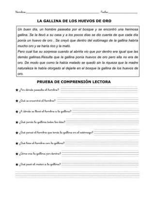 Comprensión lectora