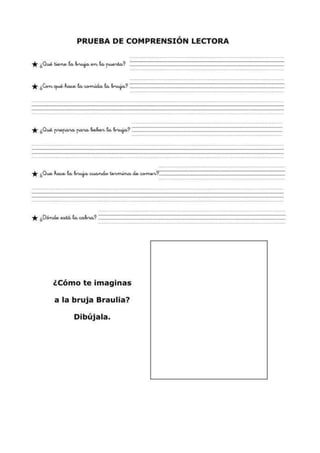 Comprensión lectora