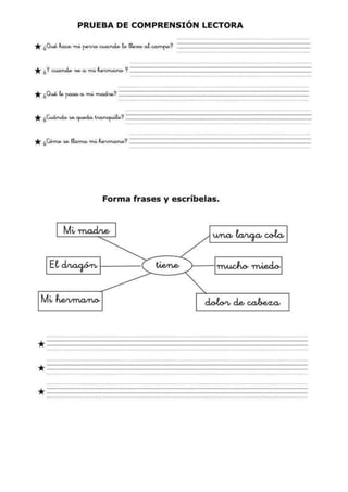 Comprensión lectora