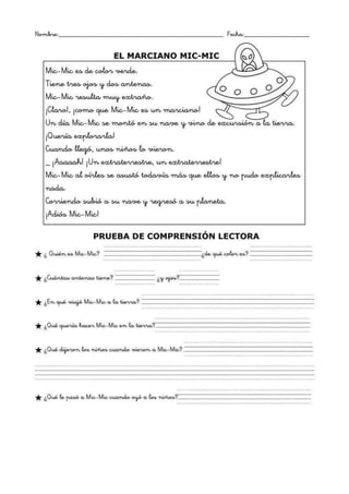 Comprensión lectora