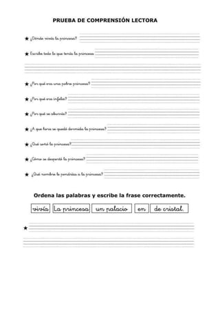 Comprensión lectora