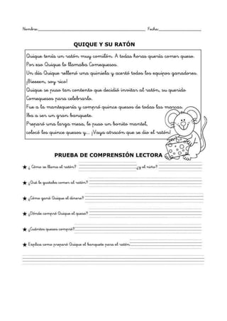 Comprensión lectora