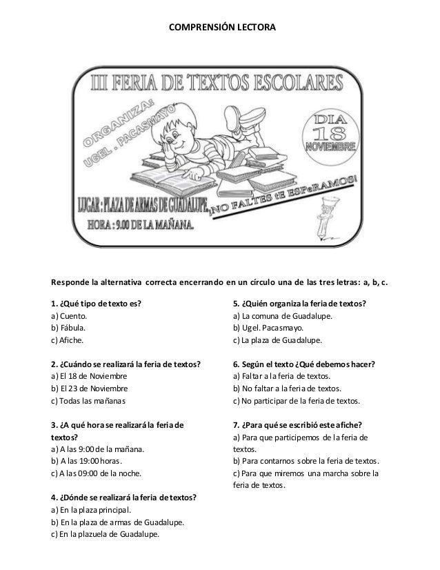 preguntas literales inferenciales y criteriales ejemplos comprensi 243 n lectora afiche preguntas literales inferenciales y criteriales ejemplos comprensi 243 n lectora afiche