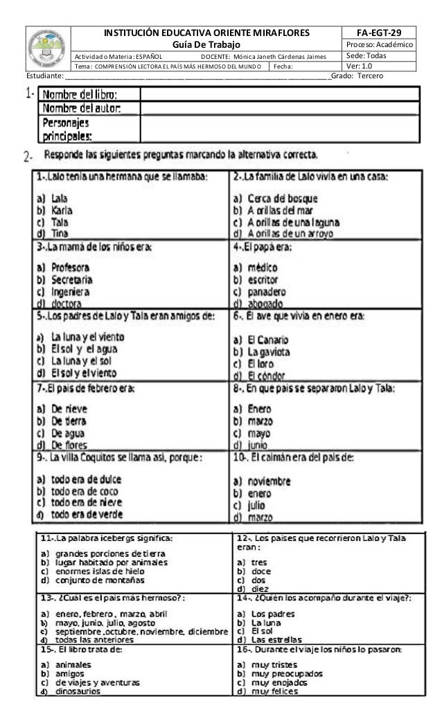 Preguntas Sobre El Libro El Lugar Mas Bonito Del Mundo Libros Preguntas Sobre El Libro El Lugar Mas Bonito Del Mundo Libros