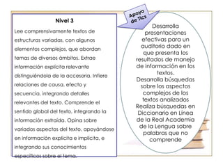 Las tareas realizadas con los recursos TIC además de favorecer la comprensión lectora son el mejor estímulo para el desarrollo del lenguaje, del pensamiento y de la personalidad.