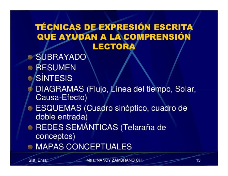 Comprension Lectora