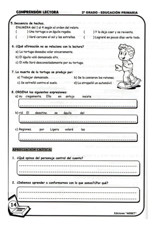 Comprension lectora 2 grado