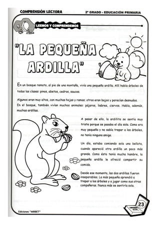 Comprension lectora 2 grado