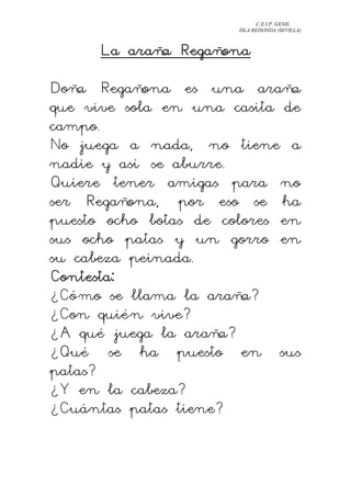 Comprension lectora prime rciclo