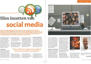Artikel Compres | slim inzetten van social media | Nederlandse Social Media Academie