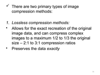 Comprehensive Overview of Image Compression Techniques and Applications ...