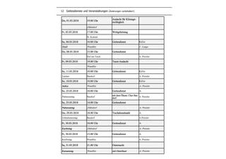 12 Gottesdienste und Veranstaltungen (Änderungen vorbehalten!)
Do, 01.03.2018 19.00 Uhr
Andacht für Klimage-
rechtigkeit
Zühlsdorf
Fr, 02.03.2018 17.00 Uhr Weltgebetstag
St. Konrad
So, 04.03.2018 10.00 Uhr Gottesdienst KiGo
Oculi Wandlitz C. Lange
Do, 08.03.2018 15.00 Uhr Gottesdienst
Hof am Teich A. Preisler
Fr, 09.03.2018 19.00 Uhr Taizé-Andacht
Wandlitz
So, 11.03.2018 10.00 Uhr Gottesdienst KiGo
Laetare Basdorf A. Preisler
So, 18.03.2018 10.00 Uhr Gottesdienst KiGo
Judica Wandlitz A. Preisler
So, 25.03.2018 10.00 Uhr Gottesdienst A
Palmsonntag Basdorf
mit dem Ökum. Chor Bas-
dorf
A. Preisler
So, 25.03.2018 14.00 Uhr Gottesdienst
Palmsonntag Zühlsdorf A. Preisler
Do, 29.03.2018 18.00 Uhr Tischabendmahl A
Gründonnerstag Basdorf A.Preisler
Fr, 30.03.2018 10.00 Uhr Gottesdienst A
Karfreitag Zühlsdorf A. Preisler
Fr, 30.03.2018 15.00 Uhr Gottesdienst A
Karfreitag Wandlitz A. Preisler
Sa, 31.03.2018 21.00 Uhr Osternacht
Karsamstag Wandlitz mit Osterfeuer A. Preisler
 