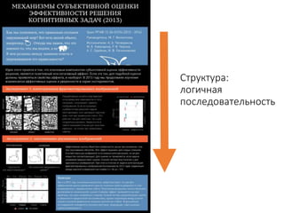 Структура:
логичная
последовательность
 