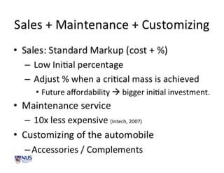 Business models for compressed air engine autos