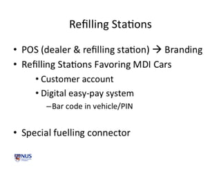 Business models for compressed air engine autos