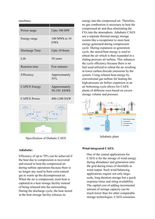 Compressed air energy storage | PDF