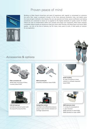 Compressed air filters copco | PDF