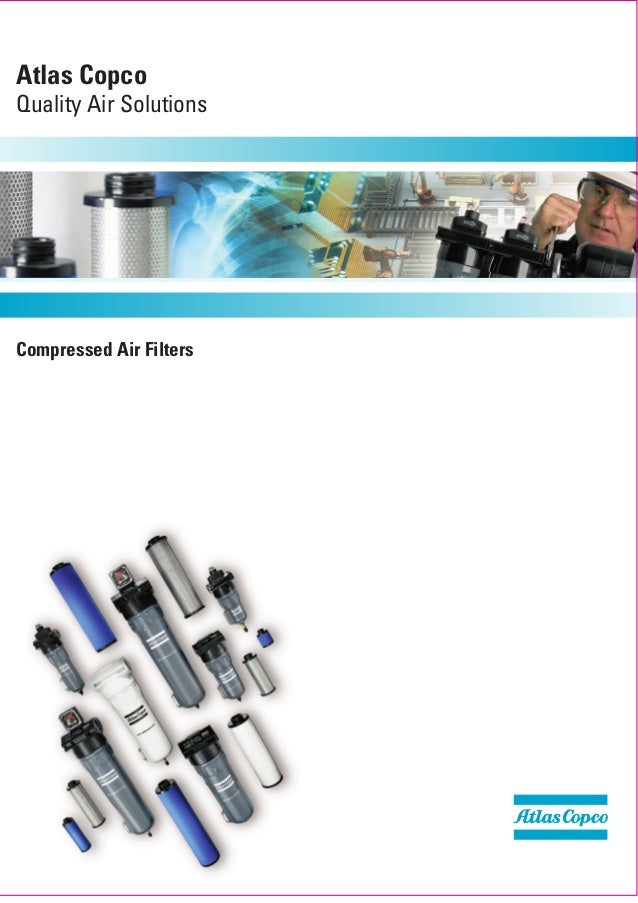 Compressed air filters copco