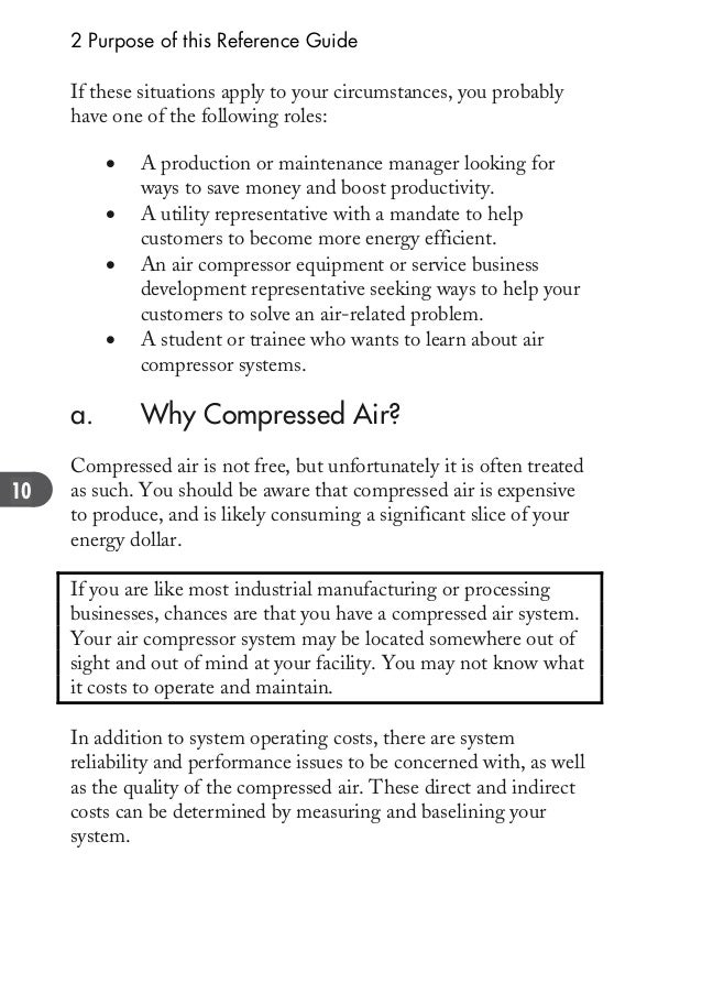 Compressed air manual hand book