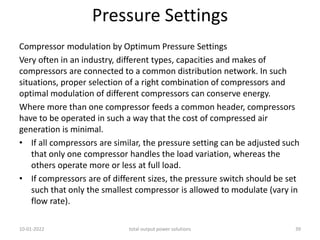 COMPRESSED AIR SYSTEM . ENERGY CONSERVATION OPPORTUNITIES | PDF