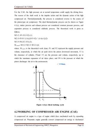 Compressed air vehicle report | DOCX
